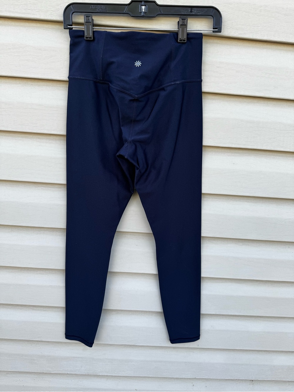 Athleta Elation Shine Tight Leggings blue High-Rise Ankle Length size XS